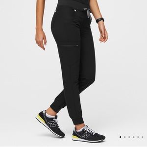 Figs Zamora Jogger Scrub Pants - Black - Size XS P